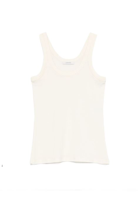 rib tank top woamn cream LEMAIRE | TS0001 LJ1016WH048
